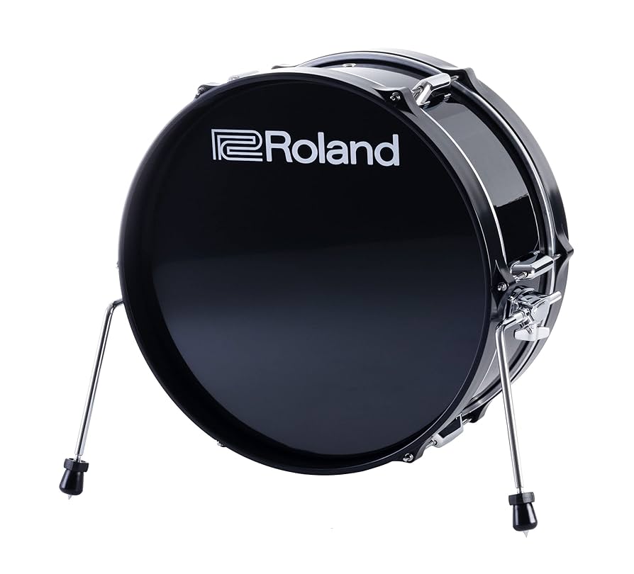 Amazon | ローランド Roland バスドラム KD-180L-BK 18インチ